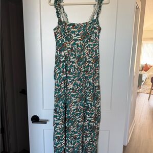 Vibrant Multicolor Maxi Dress